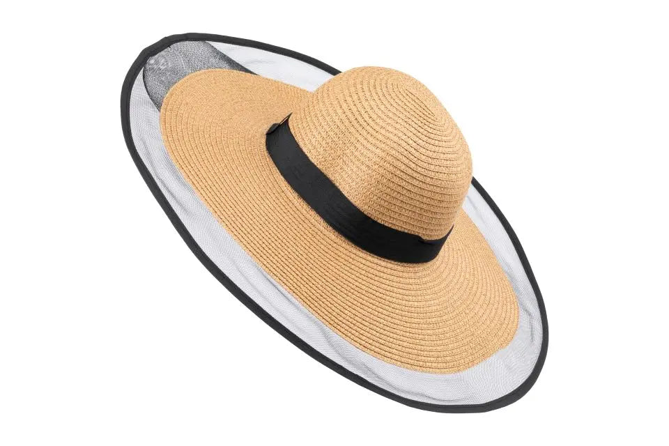 Summer Straw Hat -  Voile