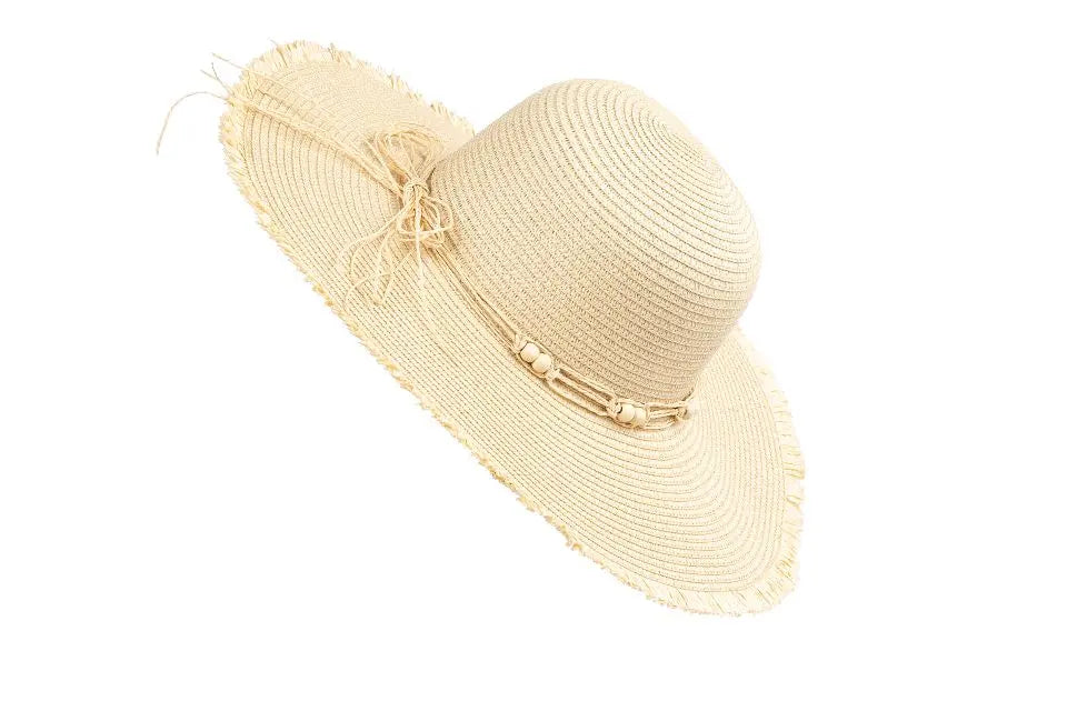 Summer Straw Hat -  Voile