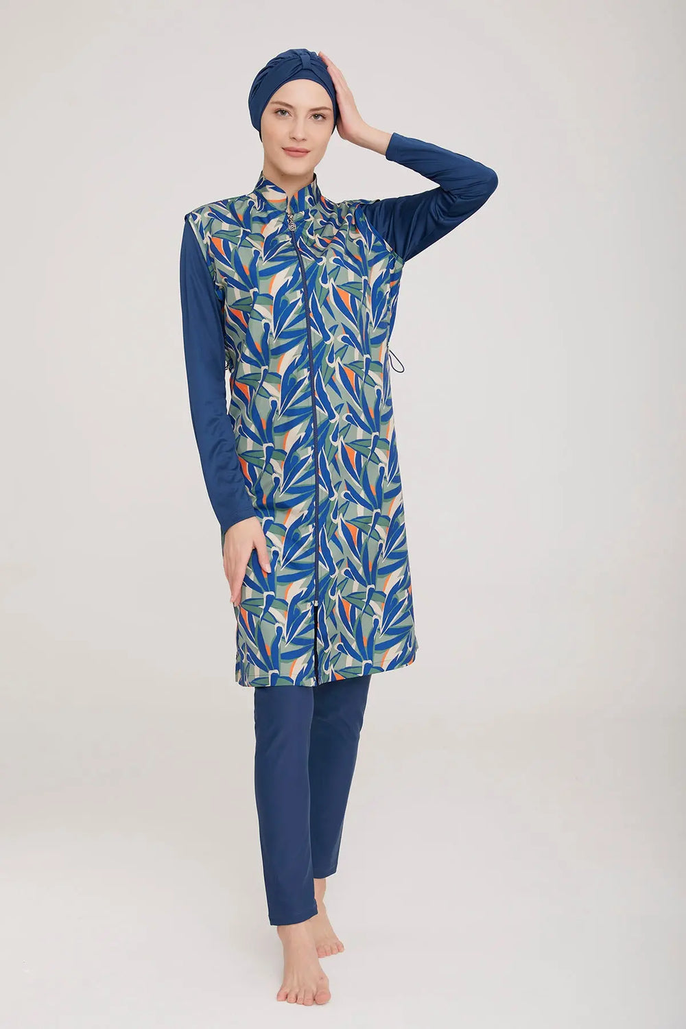 Rozamay Burkini Swimsuit-9054 -  Voile