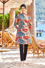 Rozamay Burkini Swimsuit- 9222 -  Voile