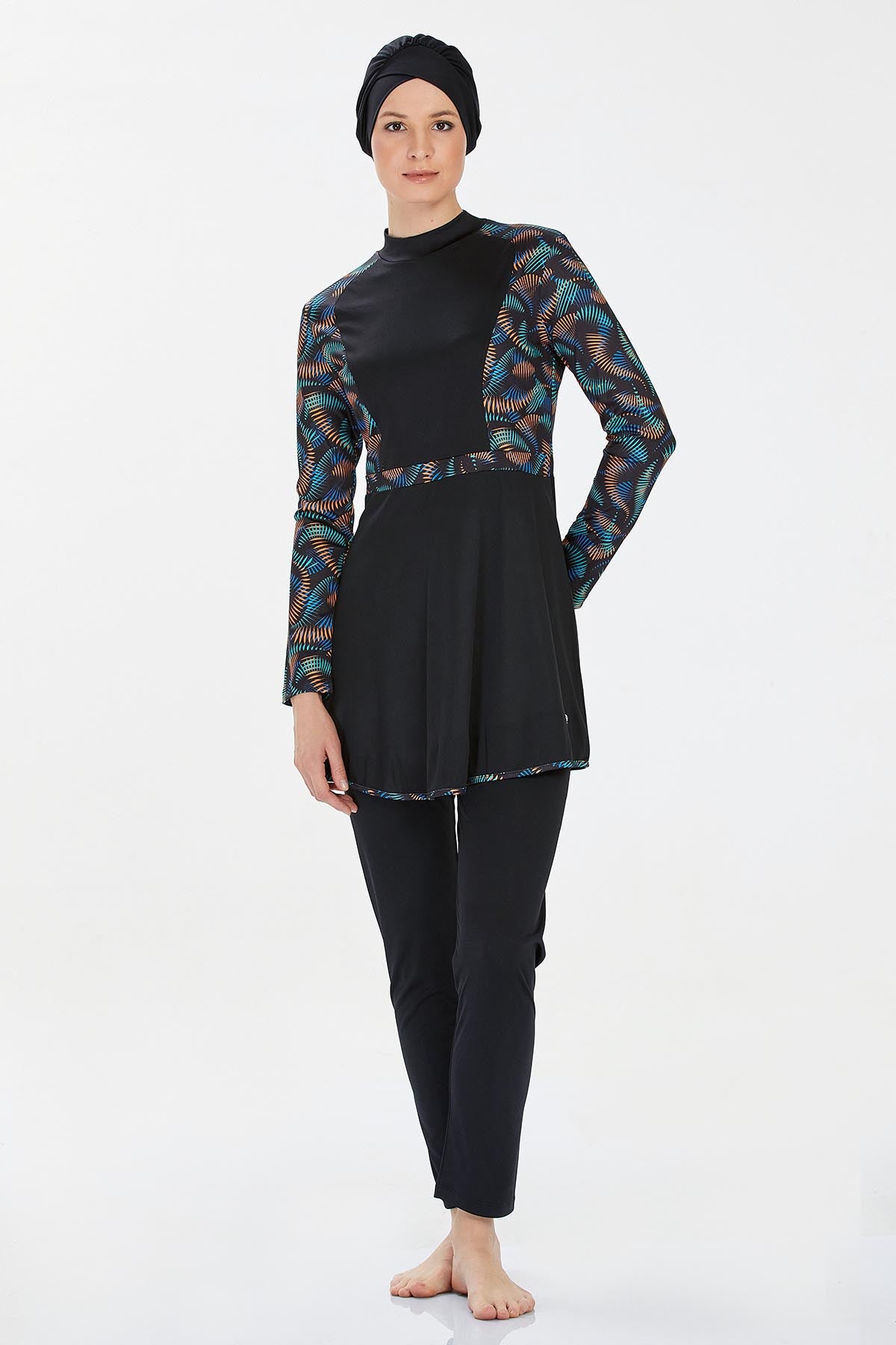 Rozamay Burkini Swimsuit- 9228 -  Voile