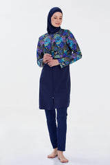 Rozamay Burkini Swimsuit-9283  Voile