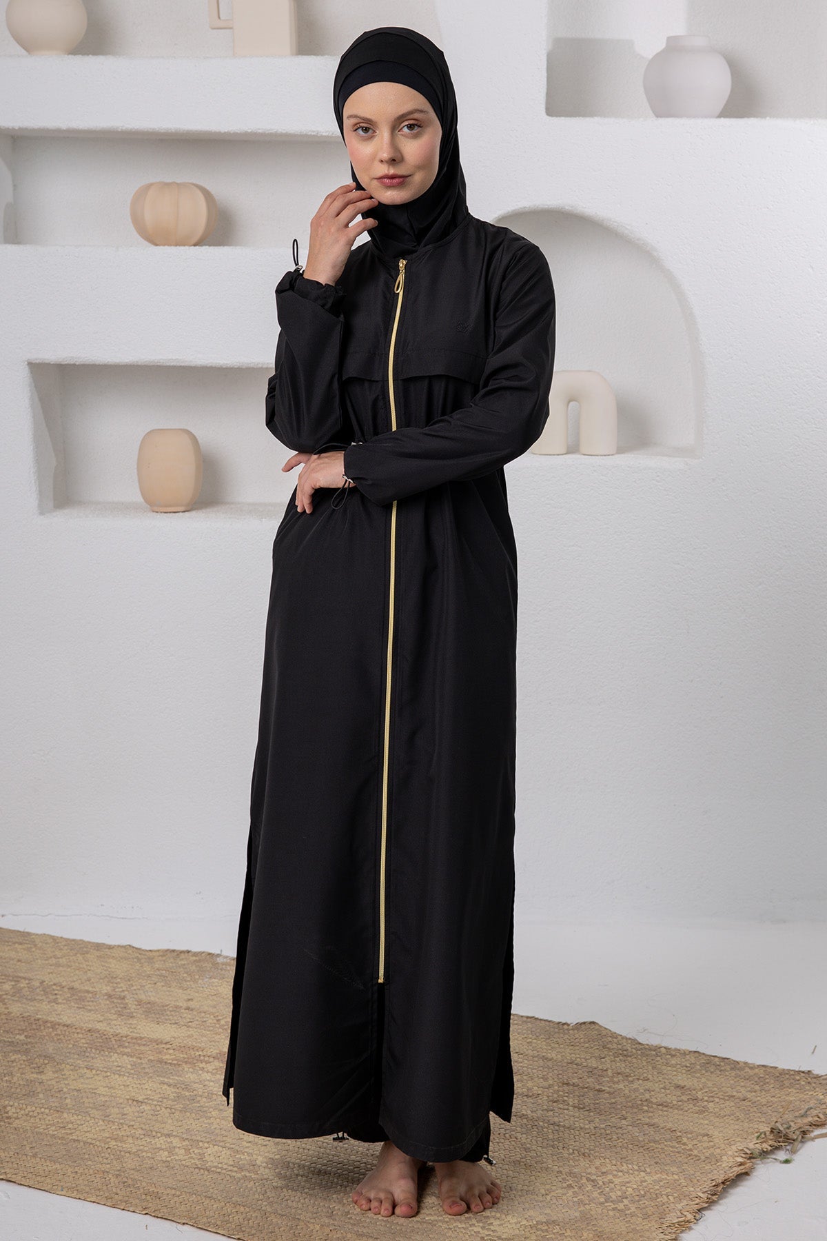 Adasea Burkini  Swimsuit-1505  Voile
