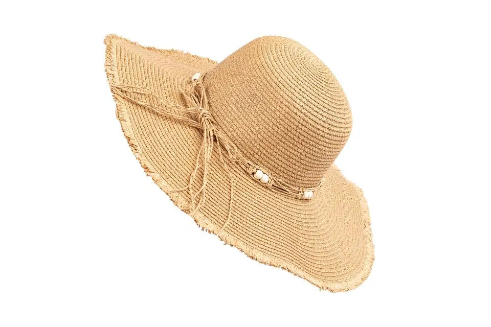 Summer Straw Hat -  Voile