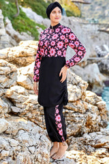 Adasea Burkini Swimsuit 1312 Voile Fashion