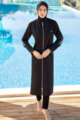 Adasea Burkini Swimsuit 1314 Voile Fashion