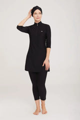 Adasea Burkini  Swimsuit-3400-B Voile Fashion