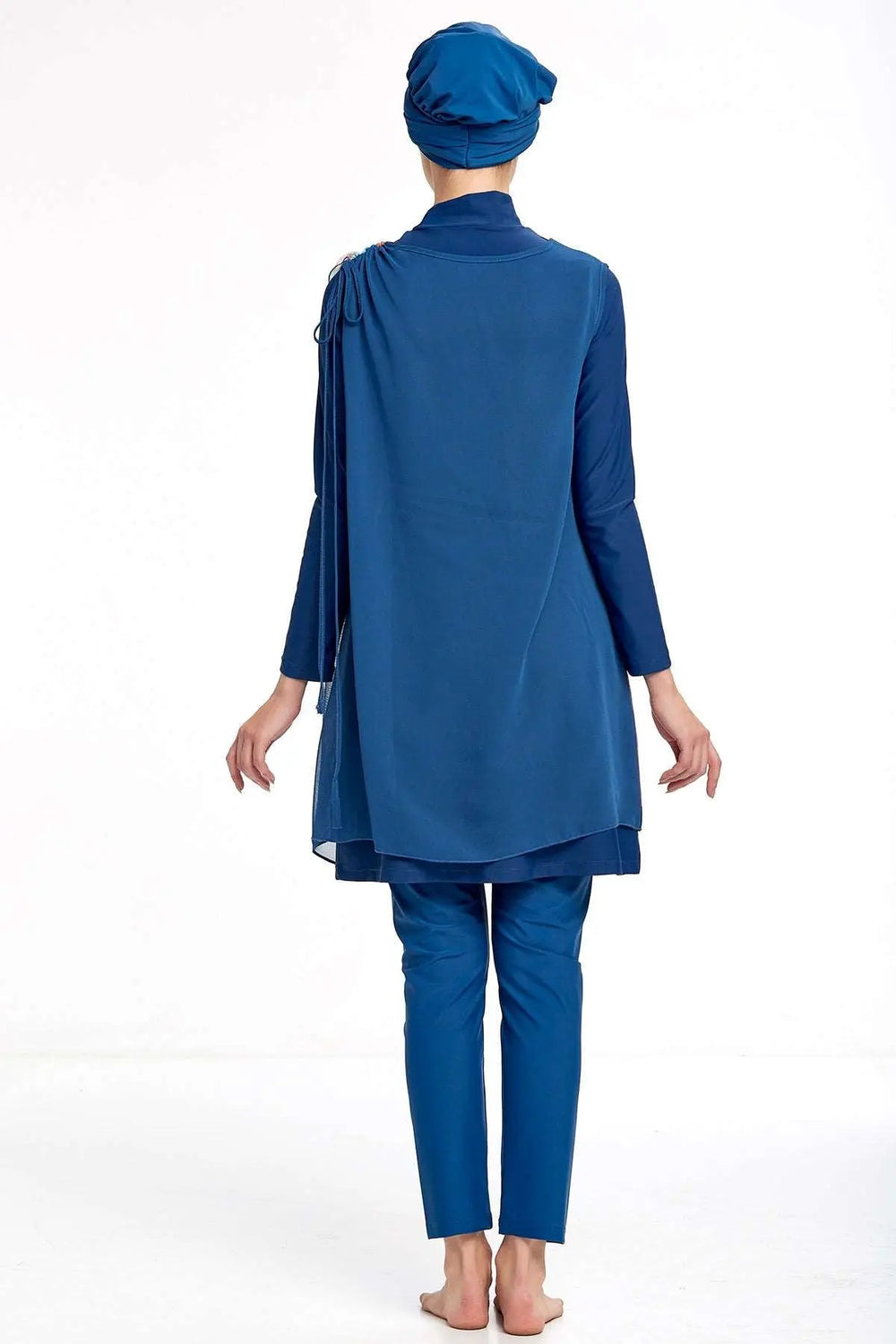 Adasea Burkini Swimsuit 4360 Voile Fashion