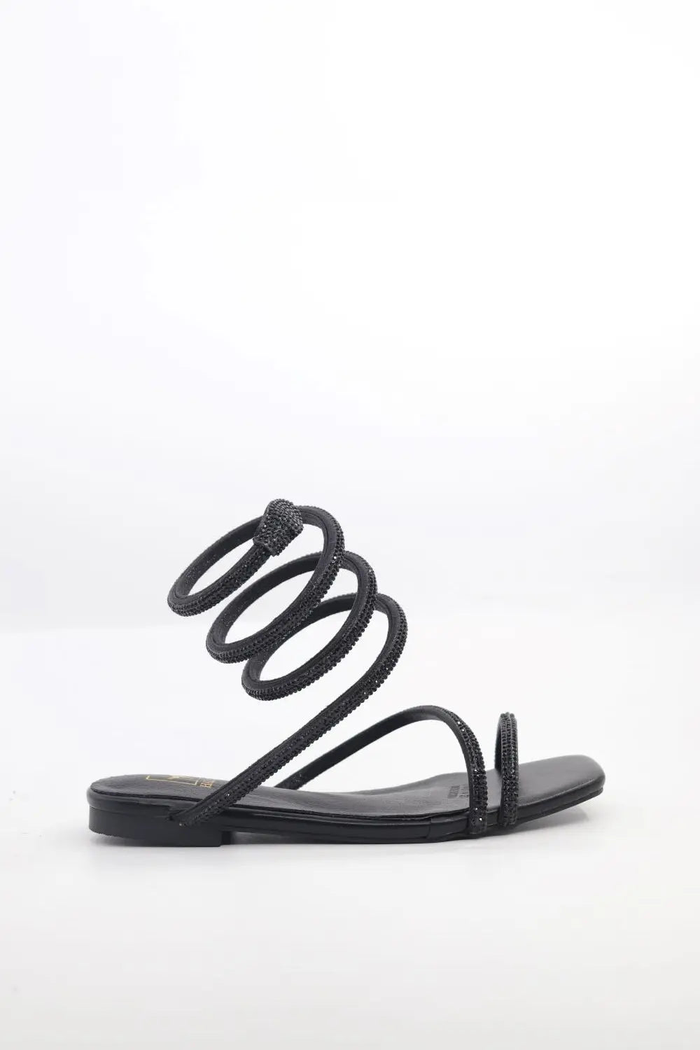 Ankle Strap Flat Voile Fashion