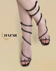 Ankle Strap Flat Voile Fashion