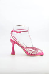 Ankle Strap Heel Voile Fashion