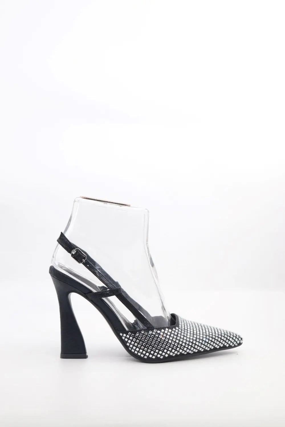 Ankle Strap Heel Voile Fashion