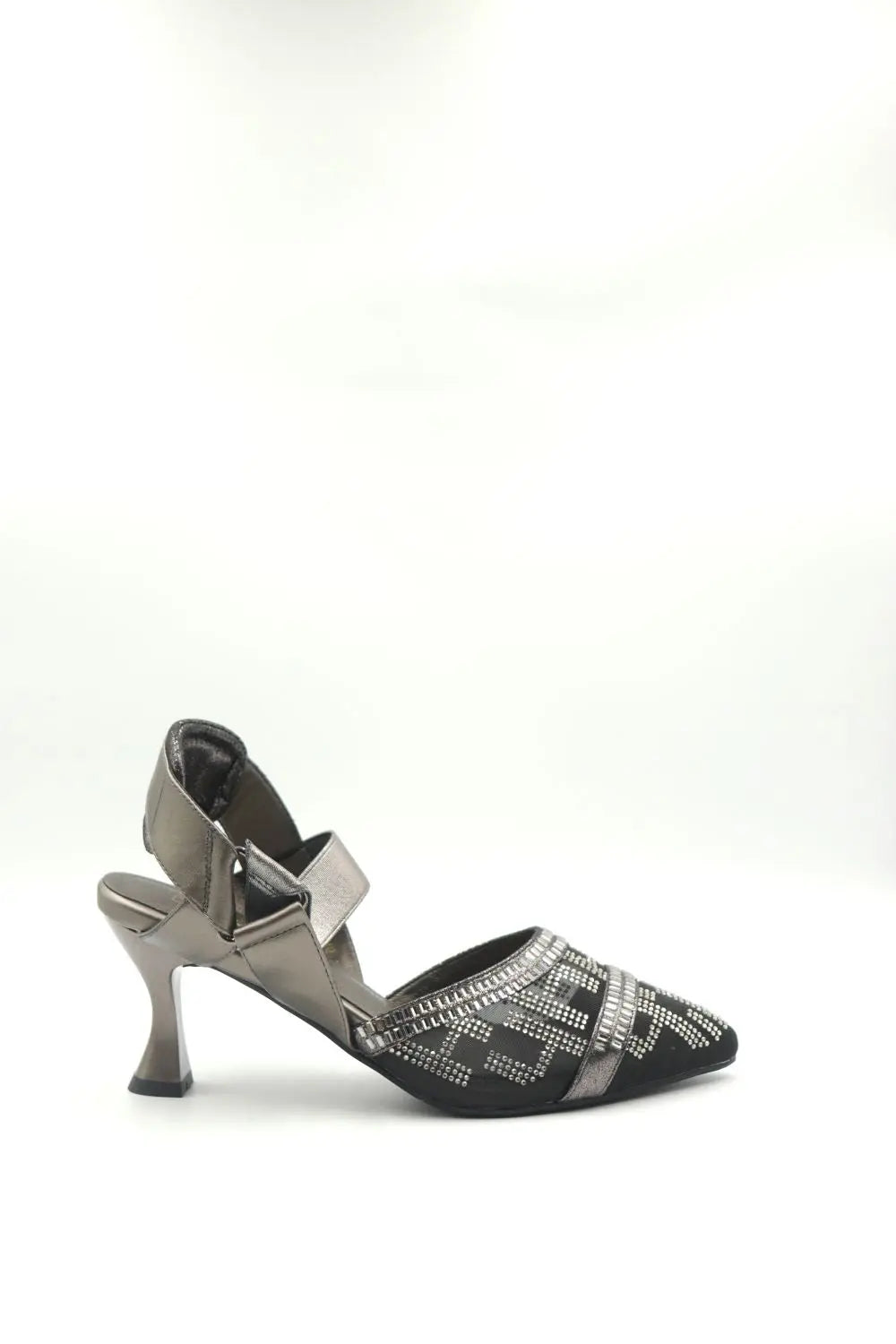 Ankle Strap Heel Voile Fashion