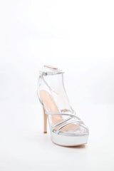 Ankle Strap Heel Voile Fashion