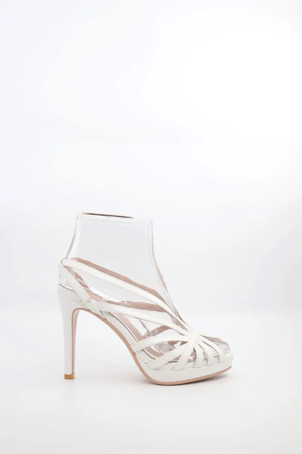 Ankle Strap Heel Voile Fashion