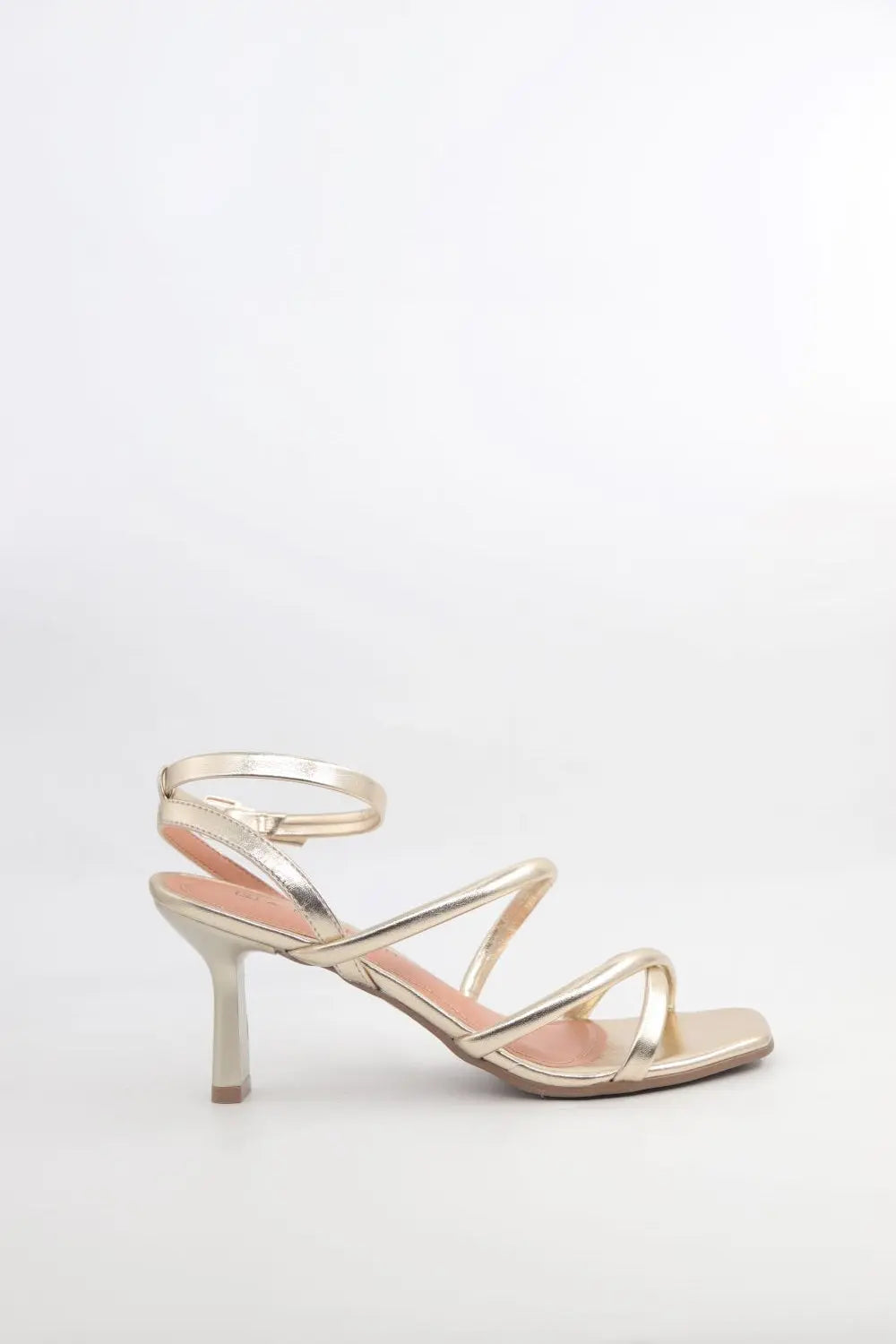 Ankle Strap Heel Voile Fashion