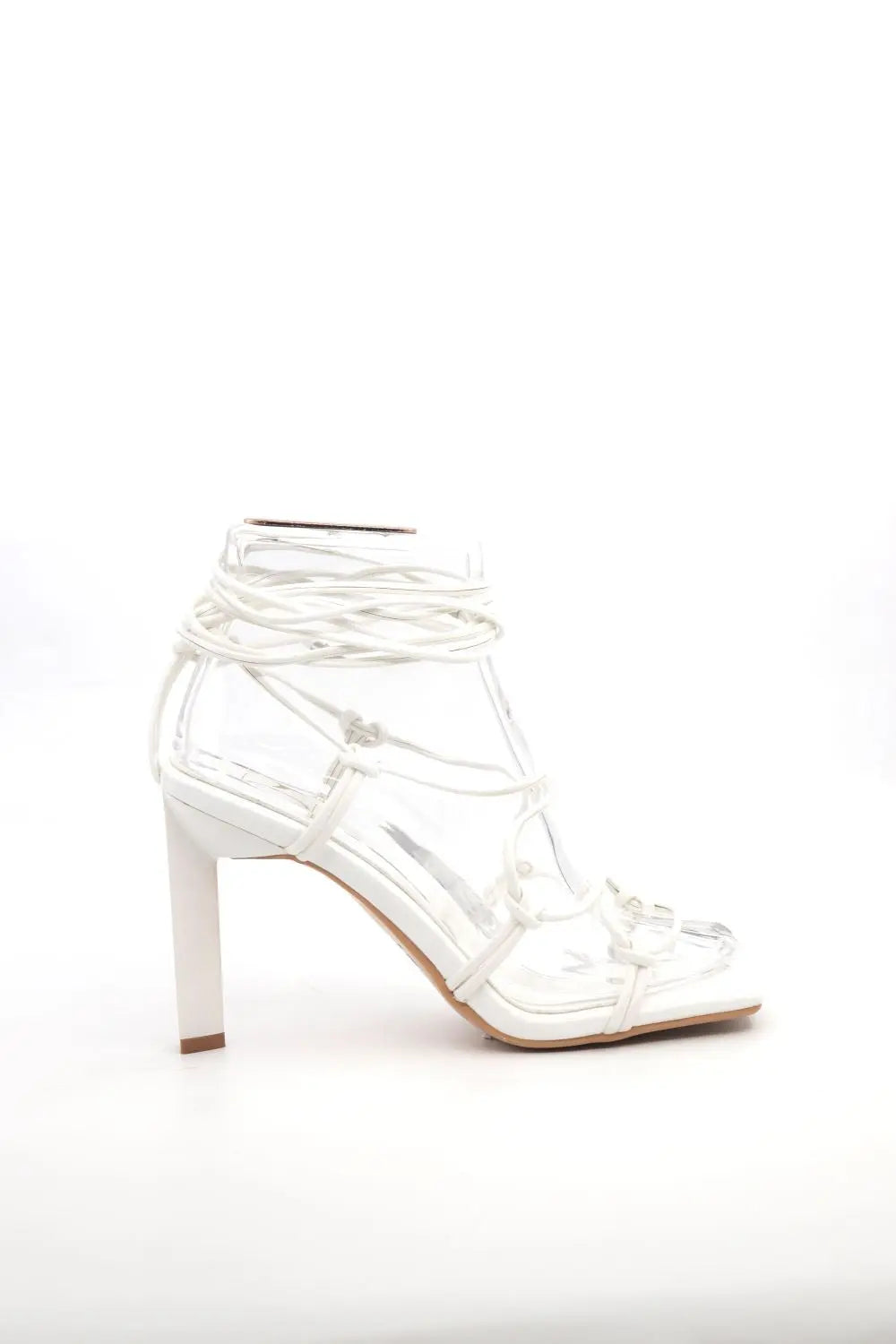 Ankle Strap Heel Voile Fashion