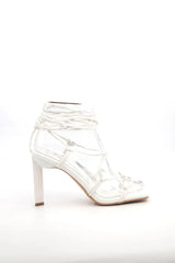 Ankle Strap Heel Voile Fashion