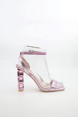 Ankle Strap Heel Voile Fashion