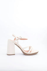 Ankle Strap Heel Voile Fashion