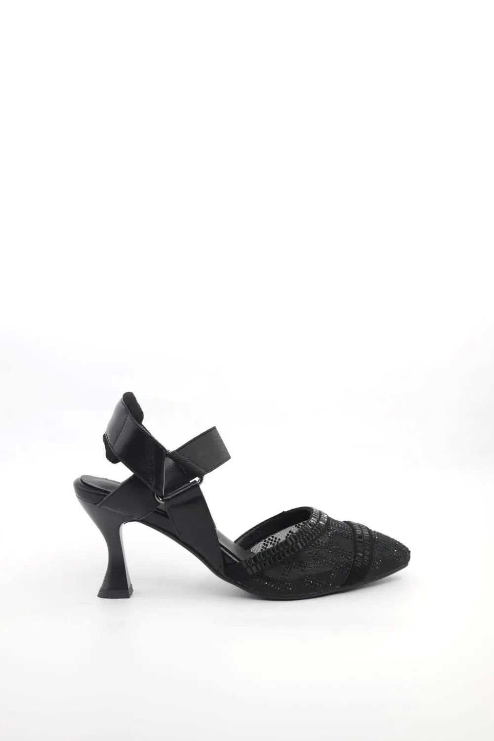 Ankle Strap Heel Voile Fashion