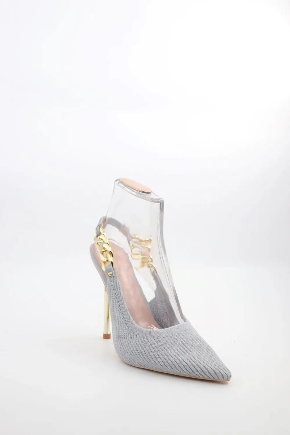 Ankle Strap Heel Voile Fashion