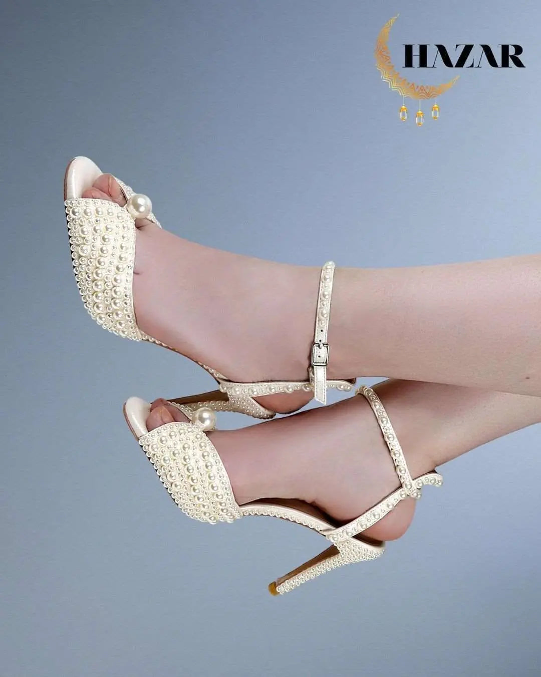 Ankle Strap Heel Voile Fashion