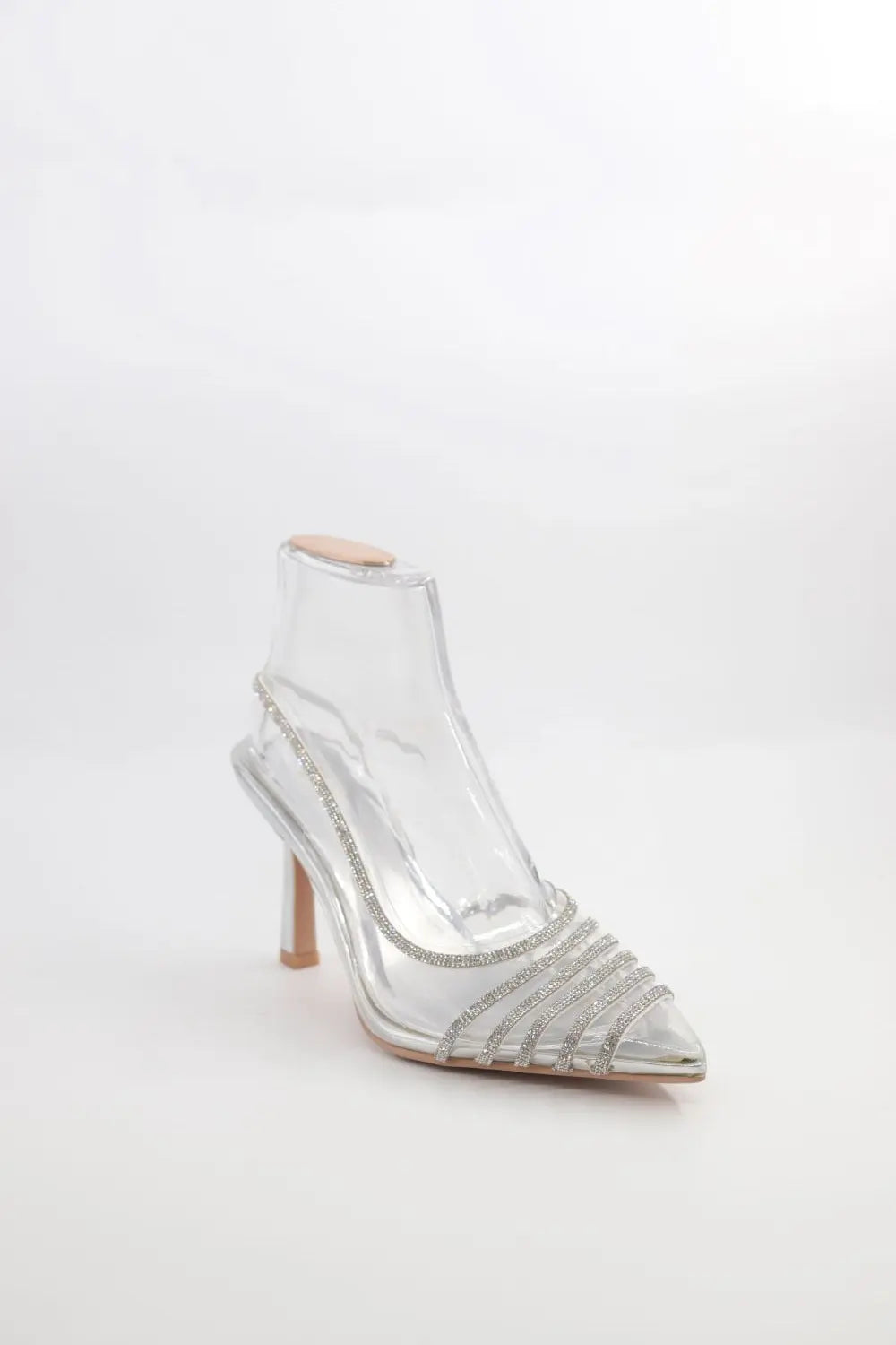 Ankle Strap Heel Voile Fashion