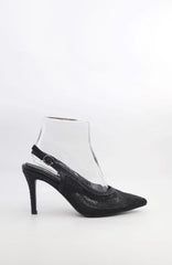 Ankle Strap Heel Voile Fashion