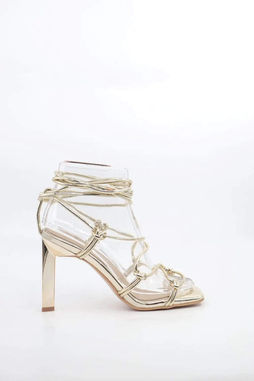 Ankle Strap Heel Voile Fashion