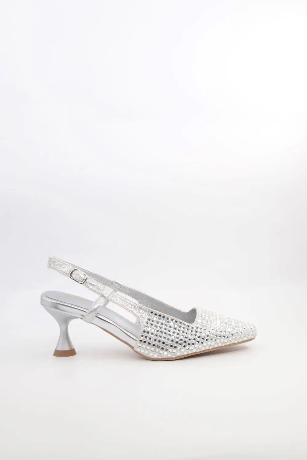 Ankle Strap Heel Voile Fashion