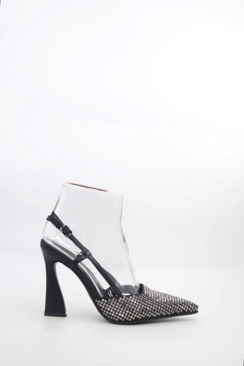 Ankle Strap Heel Voile Fashion