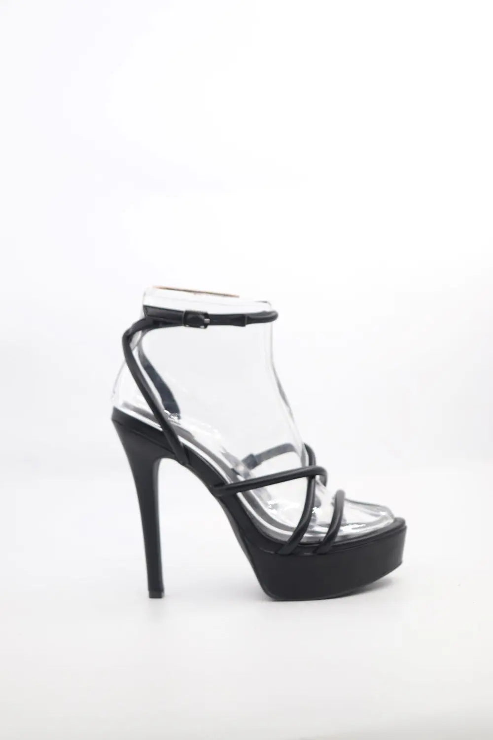 Ankle Strap Heel Voile Fashion