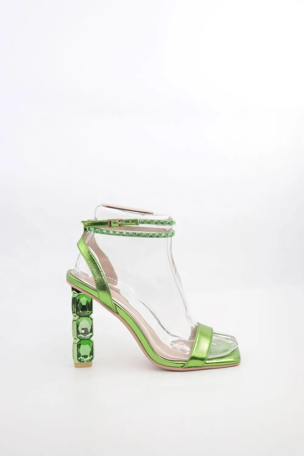 Ankle Strap Heel Voile Fashion