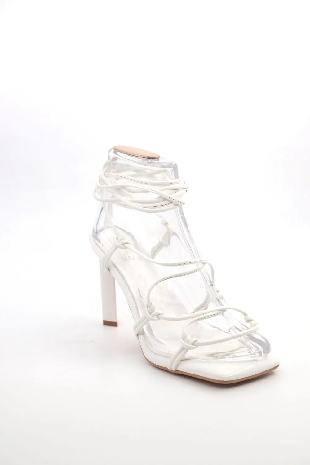 Ankle Strap Heel Voile Fashion