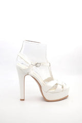 Ankle Strap Heel Voile Fashion