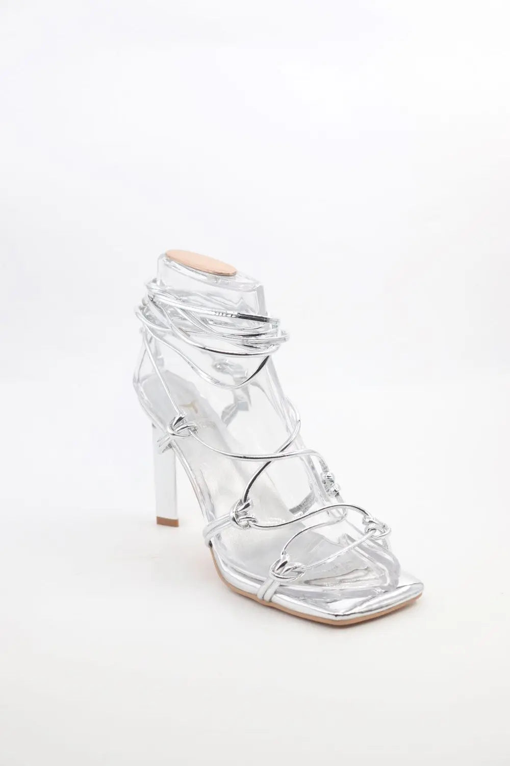 Ankle Strap Heel Voile Fashion