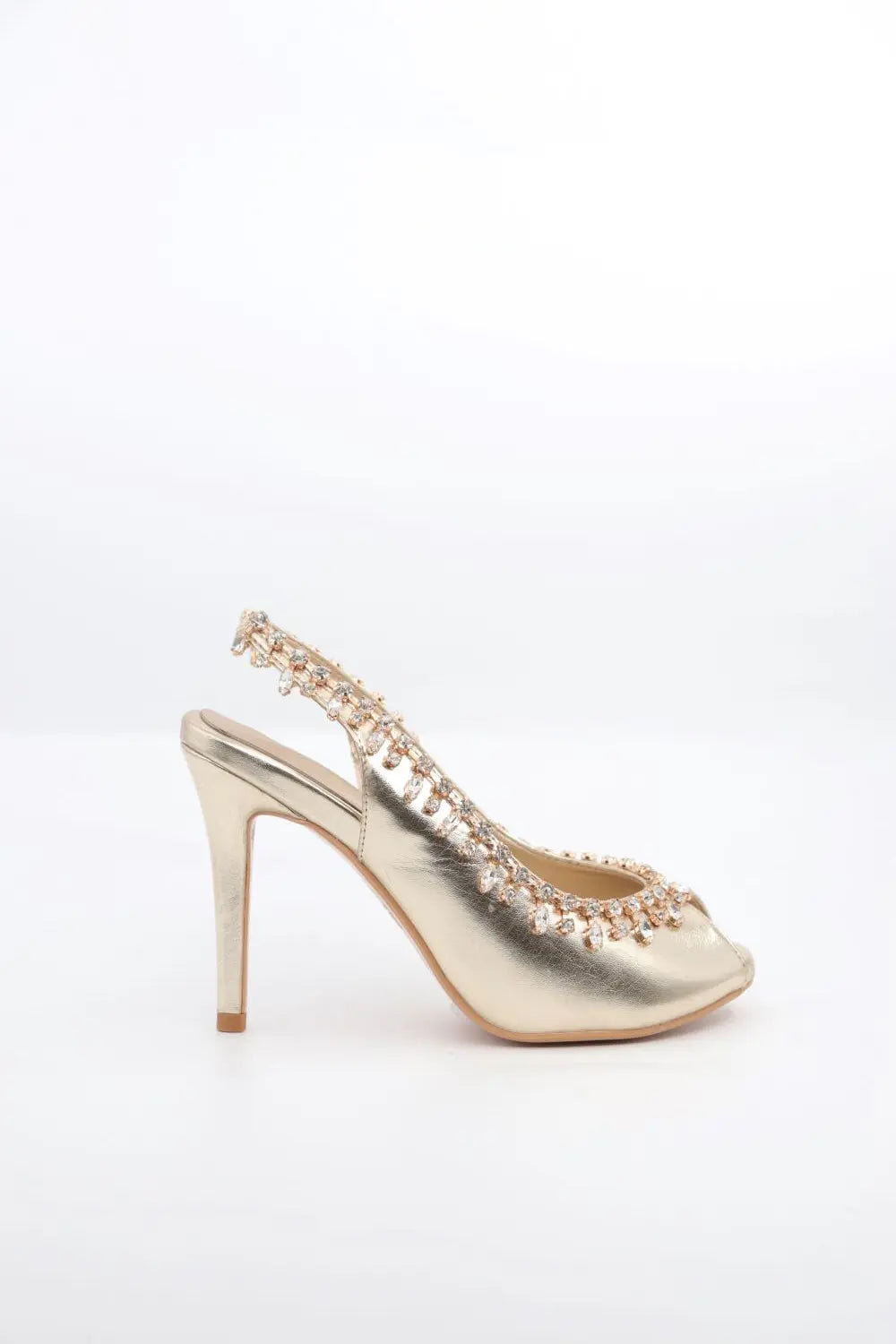 Ankle Strap Heel Voile Fashion