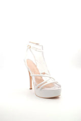 Ankle Strap Heel Voile Fashion