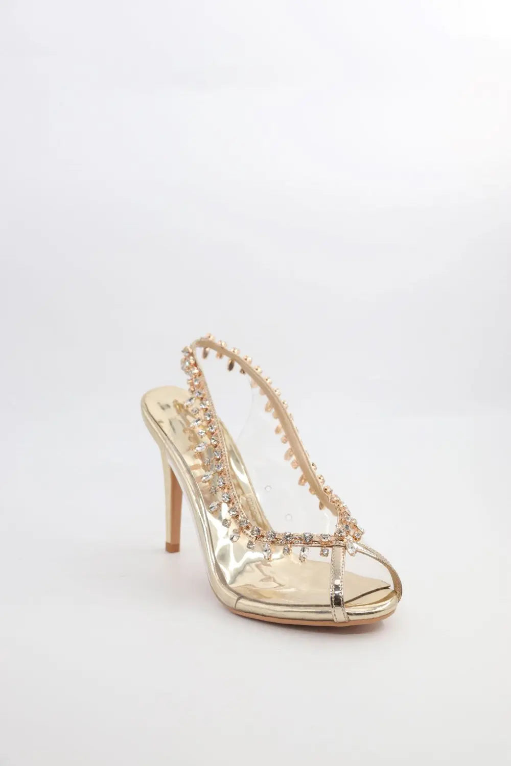 Ankle Strap Heel Voile Fashion