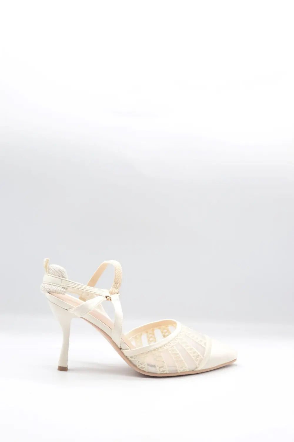 Ankle Strap Heel Voile Fashion