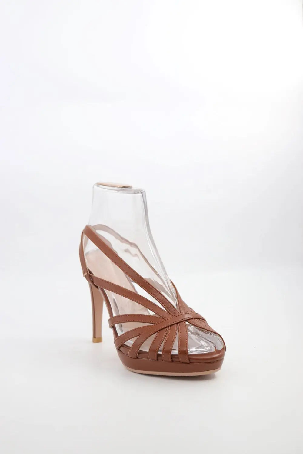 Ankle Strap Heel Voile Fashion