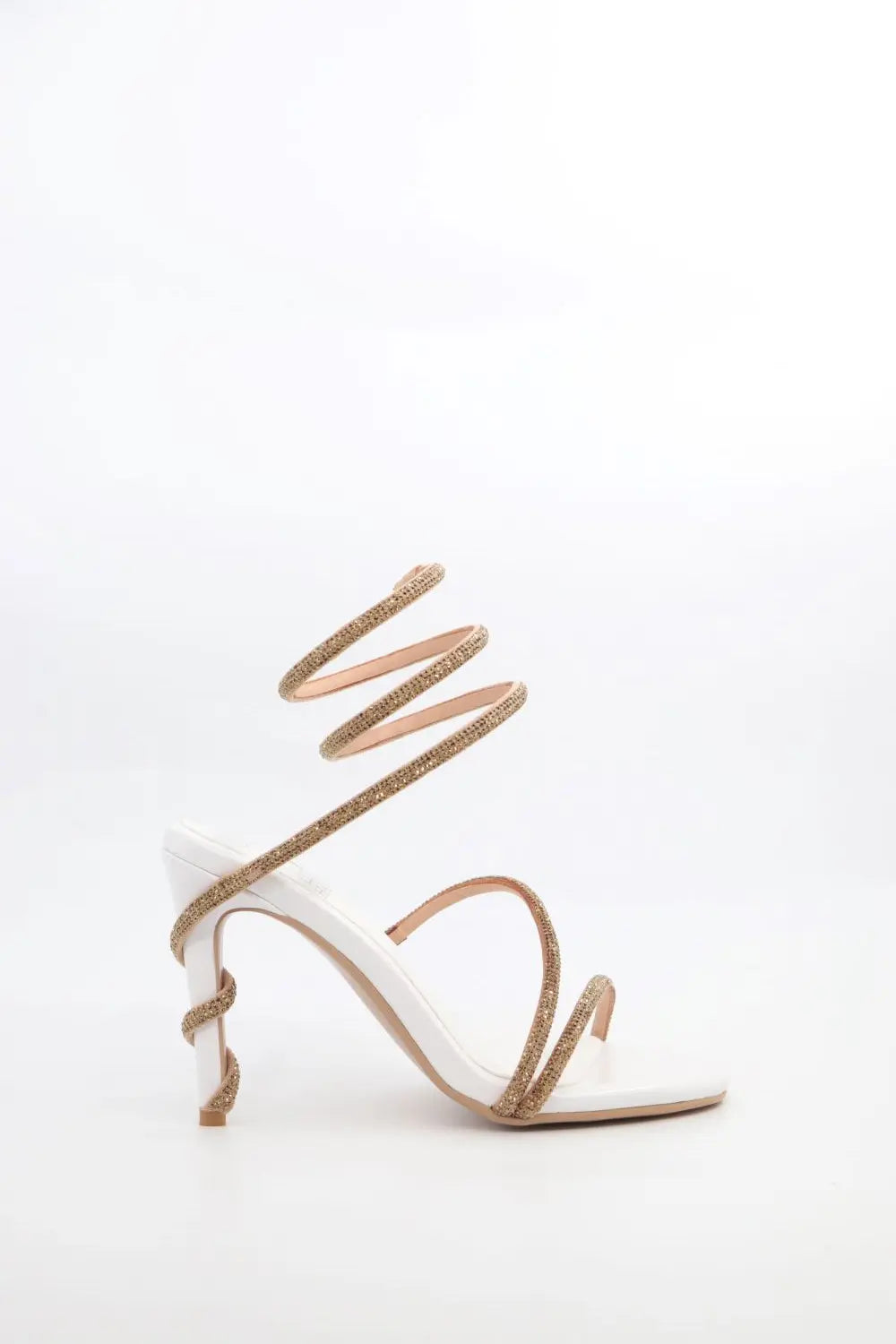 Ankle Strap Heel Voile Fashion