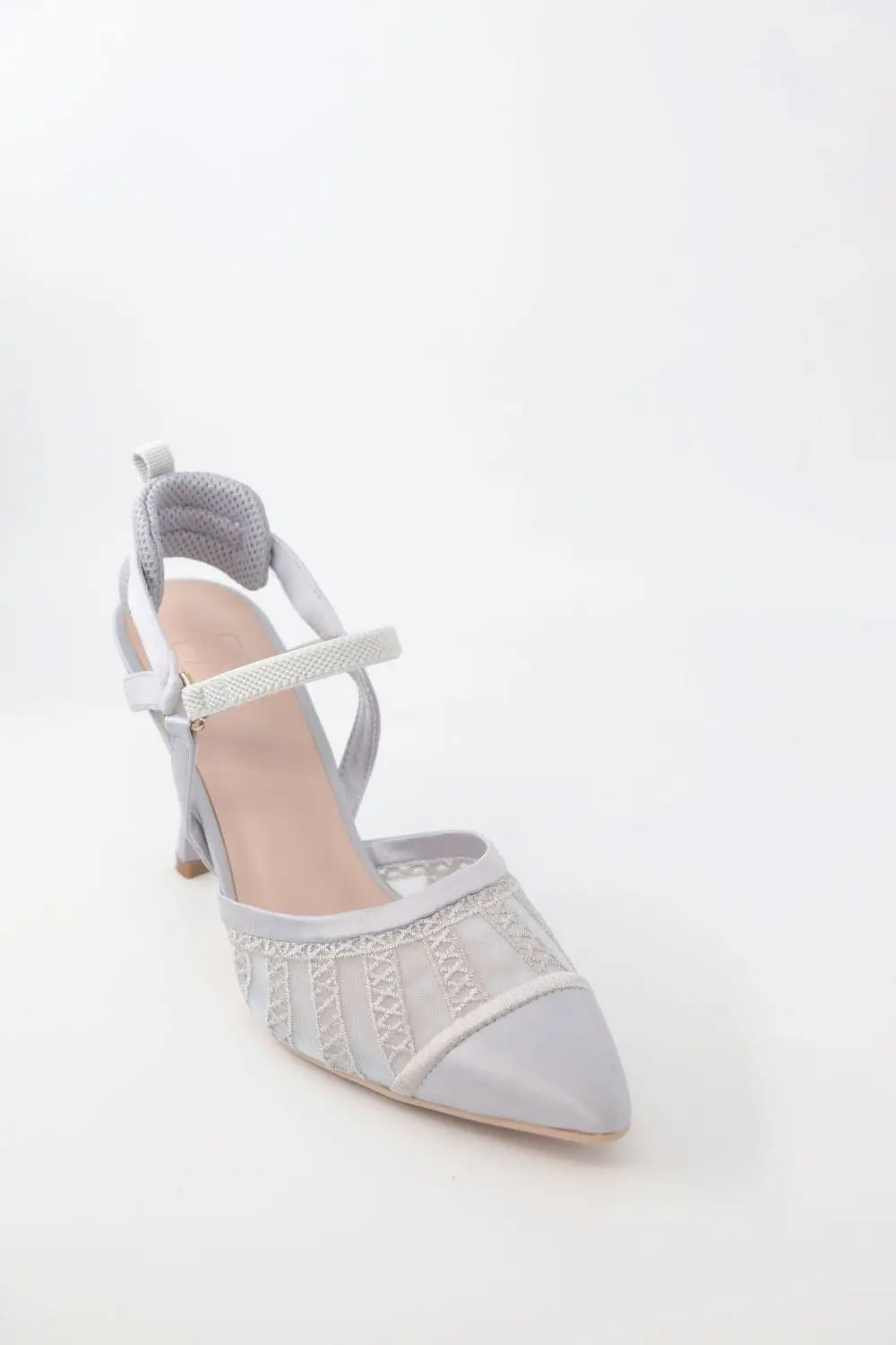 Ankle Strap Heel Voile Fashion