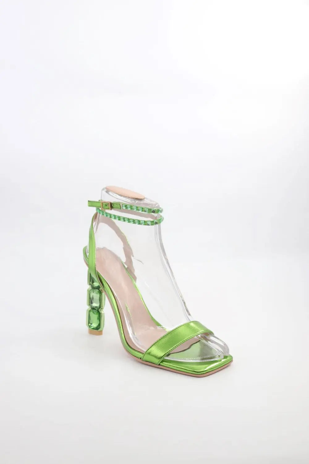 Ankle Strap Heel Voile Fashion