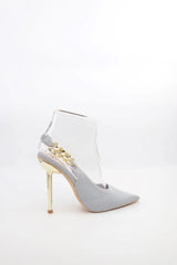 Ankle Strap Heel Voile Fashion