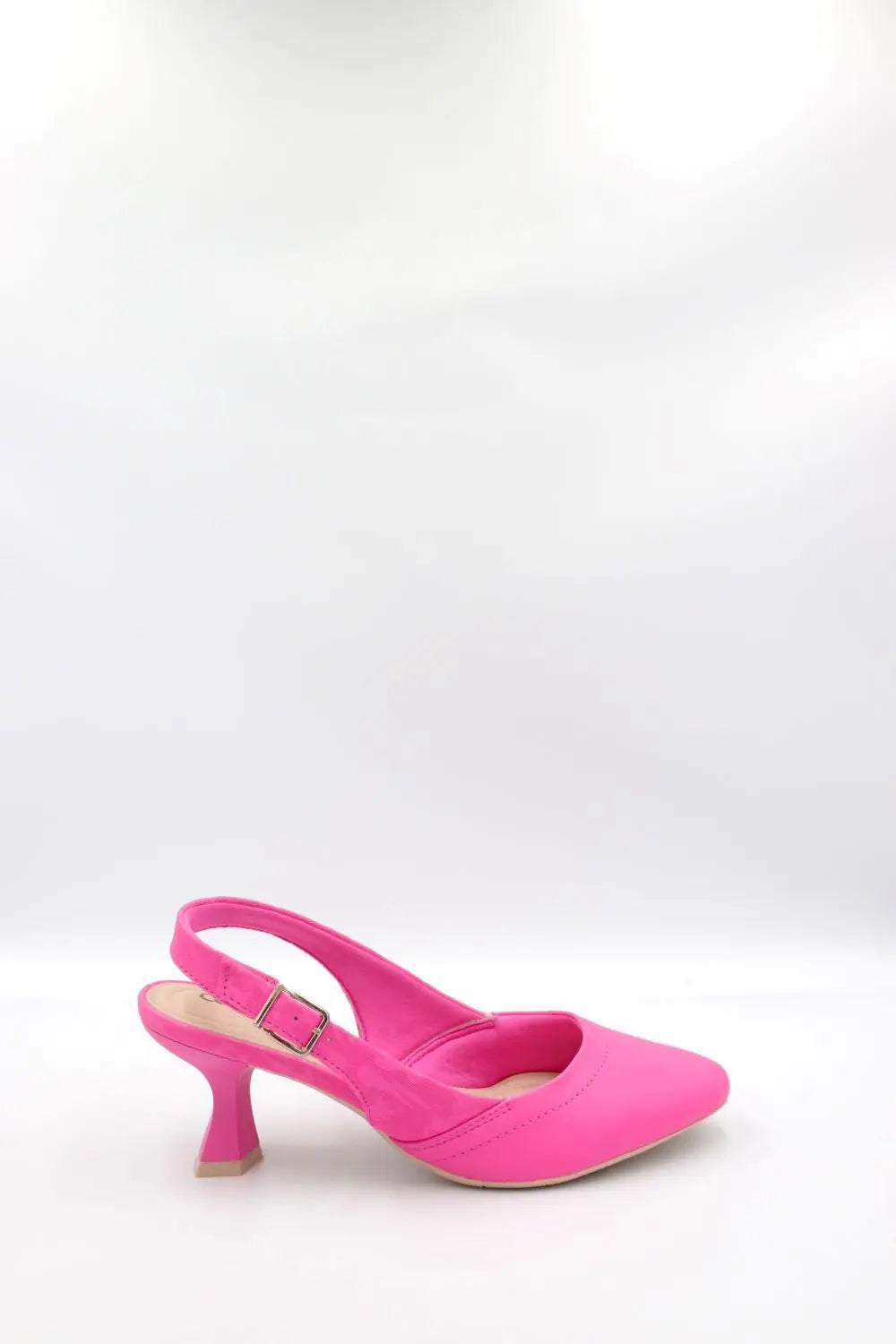 Ankle Strap Kitten Heel Voile Fashion