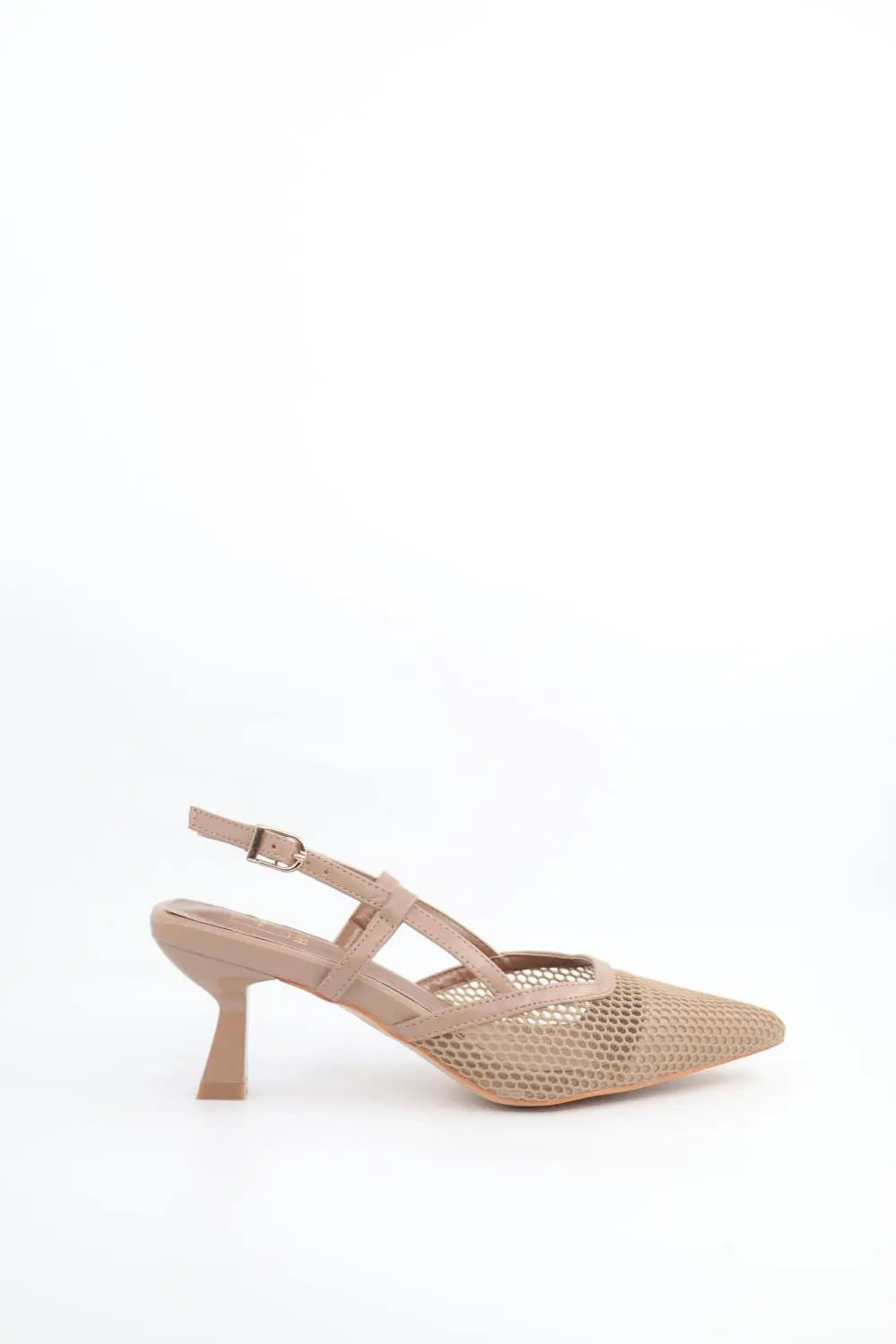 Ankle Strap Kitten Heel Voile Fashion