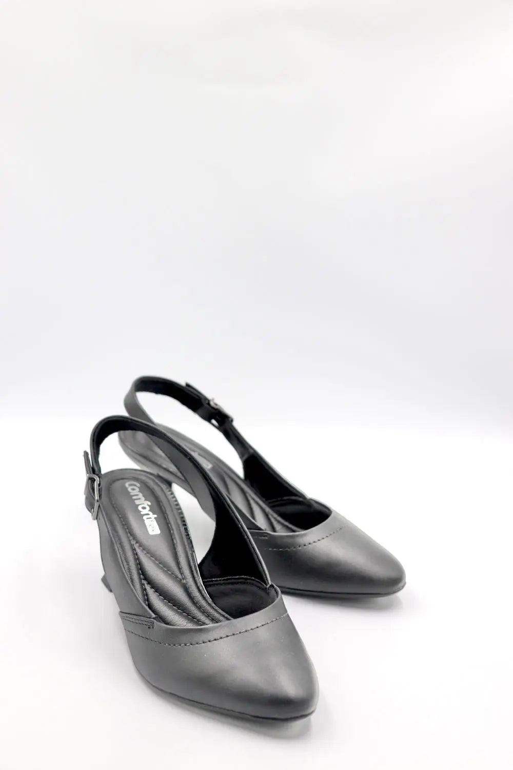 Ankle Strap Kitten Heel Voile Fashion