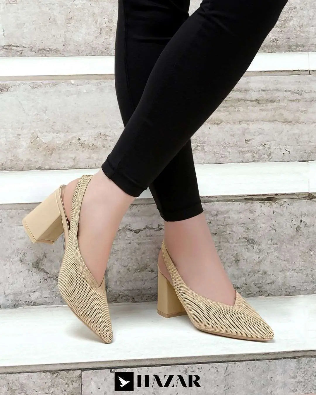 Ankle Strap Mule Voile Fashion